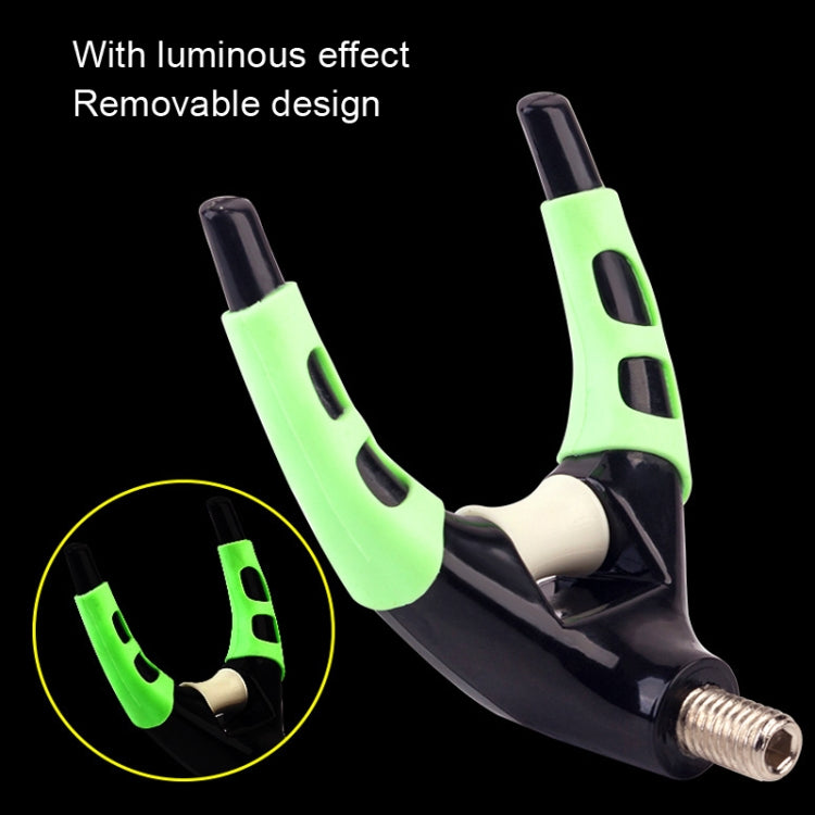 5 PCS Detachable Luminous Claw Turret Bracket Head Fishing Rod Head Bracket Accessories, Size: Small by bashfashion