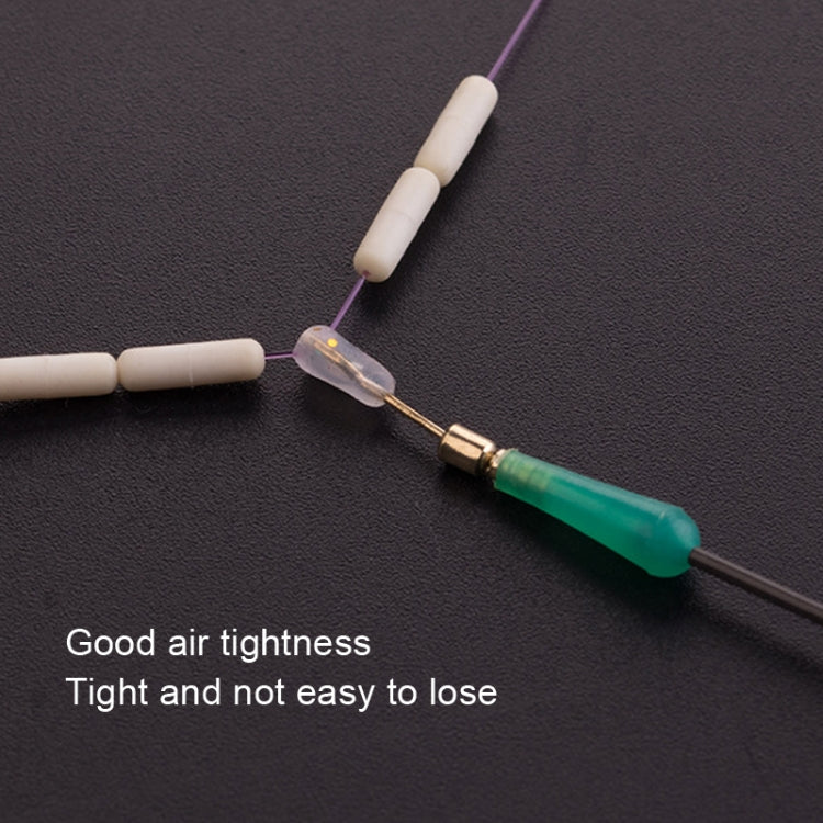 10 PCS Quick Change Floater Sliding Copper Head Rotating Floater, Specification: Medium(Silicone) by bashfashion