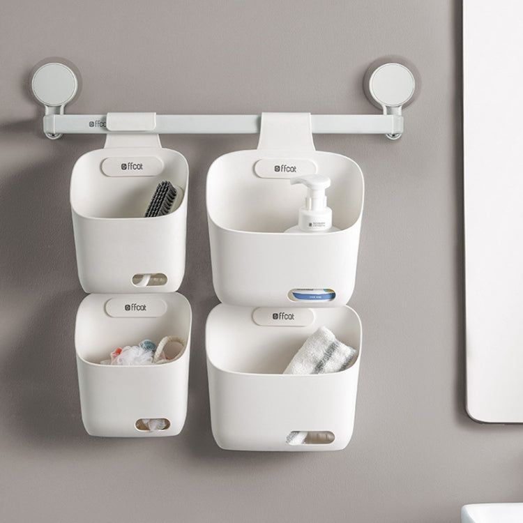 Ffcat Kitchen Sundries Storage Hanging Basket Bathroom Storage Basket, Color: 55210 Gray by Ffcat