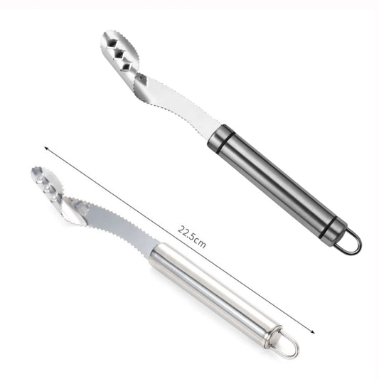 10 PCS Stainless Steel Pepper Seed Decator Fruit Kernel Knife Round Handle by bashfashion