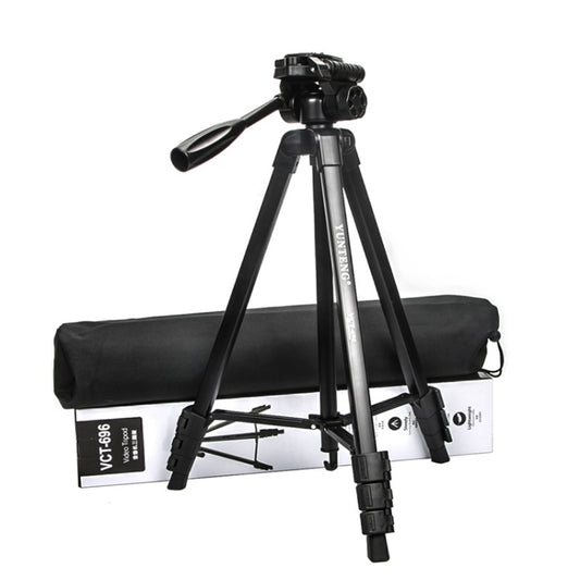 YUNTENG 696 SLR Tripod General Mobile Phone Stand(Black) by YUNTENG
