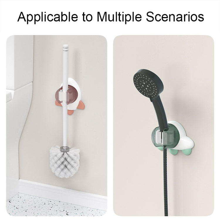 Ffcat Bathroom Mop Rack Cartoon Seamless Sticker Mop Hook(58723) by Ffcat