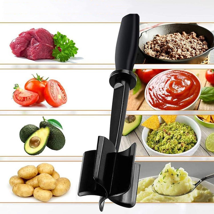 Meat Chopper Hand Held Stirring Grinder(Red) by bashfashion