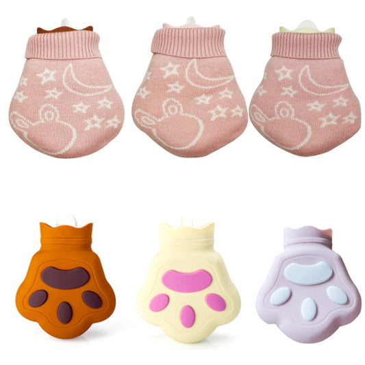 Silicone Microwave Oven Heating Water Injection Hand Bag, Color: Brown by bashfashion