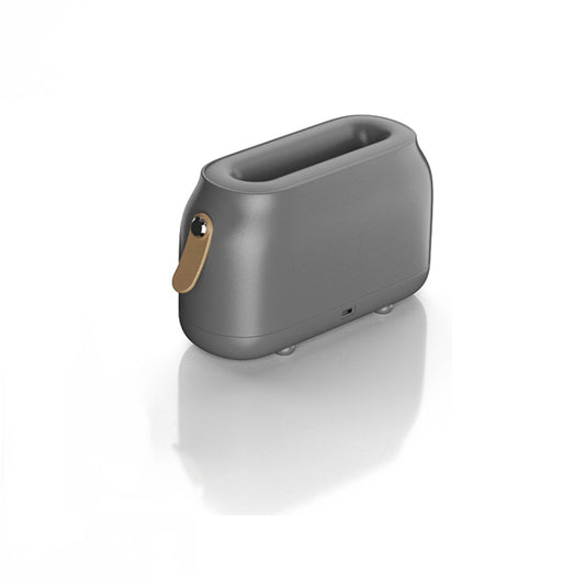 Simulation Flame Aromatherapy Humidifier Bedroom Ambient Light, Color: Gray by bashfashion