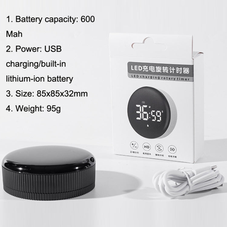 GS-302 Large Screen LED Electronic Rotating Kitchen Timer(Green) by bashfashion