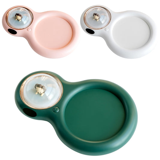 Fresh Warm Cup Pad Water Cup Drink Insulated And Constant Temperature Coaster, US Plug(White) by bashfashion