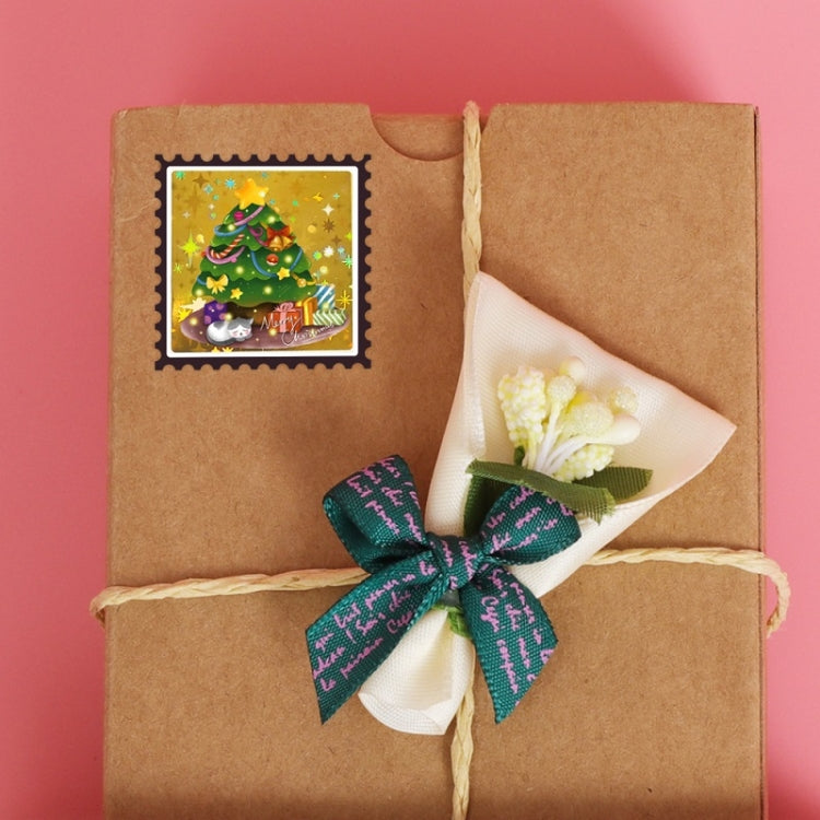 Christmas Decorative Stickers Holiday Gifts Label Stickers, Size: 38x38mm(K-220 R1) by bashfashion