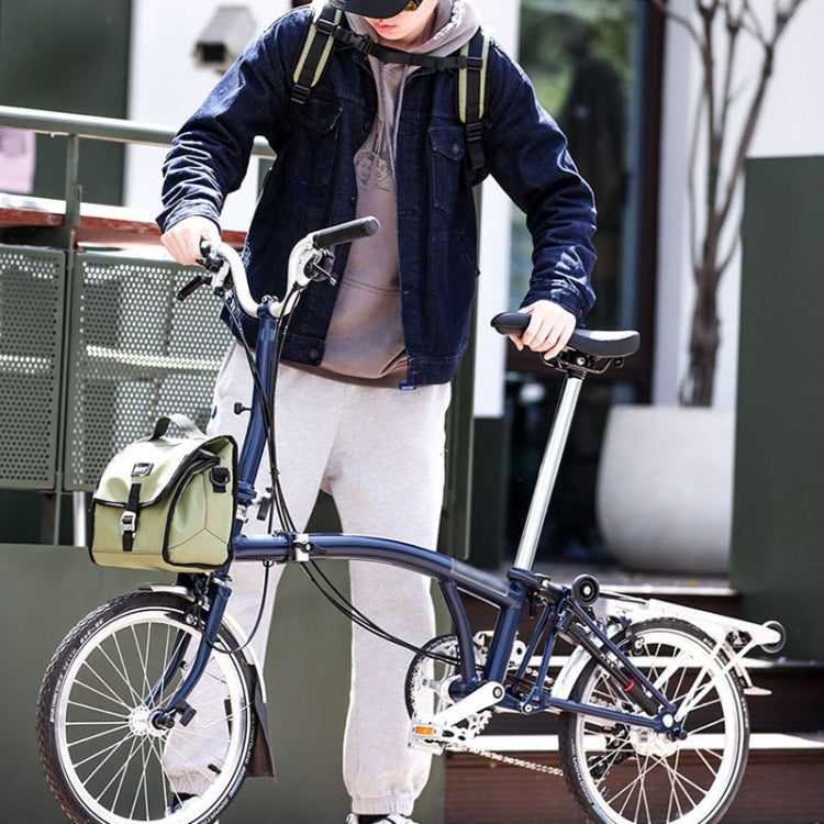 Rhinowalk RK9107 Foldable Expansion Thermal Bicycle Bag with Rain Cover(Matt Black) by bashfashion