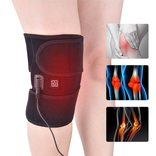 Infrared Heating Therapy Knee Pad Rehabilitation Assistance USB Model by bashfashion