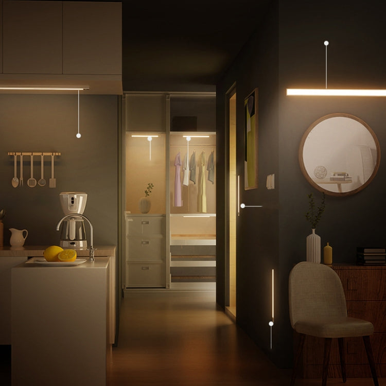 2.8W USB Charging Smart Human Body Sensing Wardrobe Lamp, Length: 22 cm by bashfashion