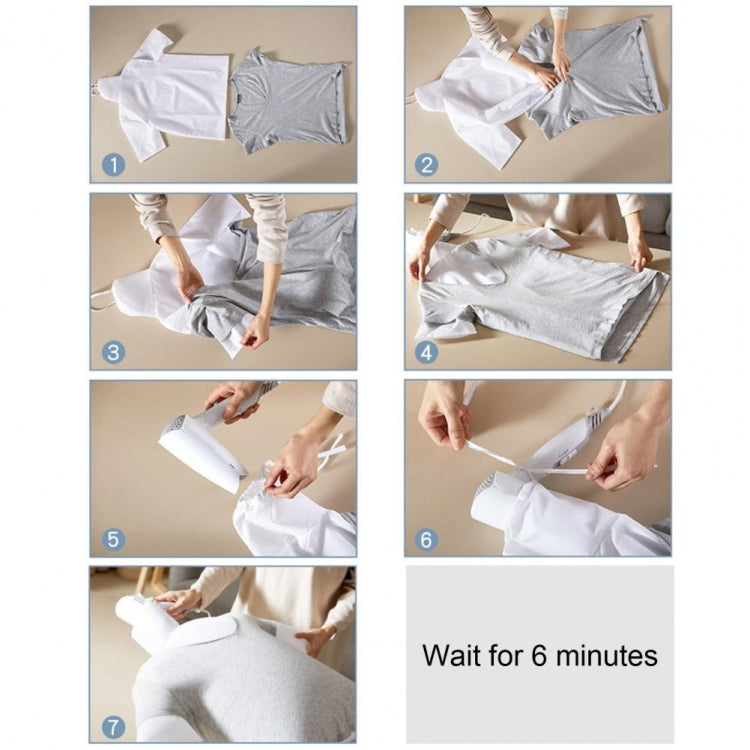 Traveling Portable Clothes Dryer Bag Fast Drying Folding Bag,Spec: Long Sleeves by bashfashion