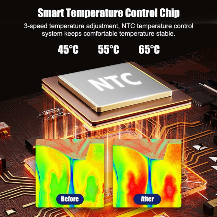 Electric Heating Therapy Knee Warm Knee Pad Brace Massage,Spec: Single With Vibration by bashfashion