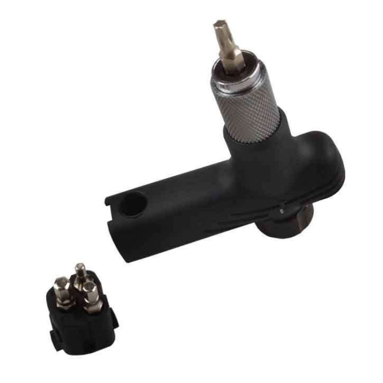 BT080 Portable Bike Multifunction Ratchet Tork Wrench Set(Black) by bashfashion