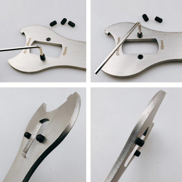 BIKERSAY Bicycle Axle Removal Tool Tail Hook Wrench Repair Tools(GK-FK02) by BIKERSAY