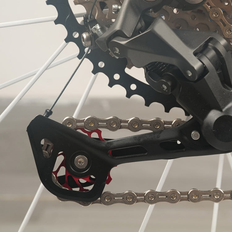 BIKERSAY Bicycle Rear Derailleur Bearing Guide Wheel Accessories, Color: SDL-11 Red by BIKERSAY
