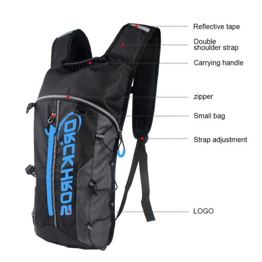 DRCKHROS DH115 Outdoor Running Sports Cycling Water Bag Backpack, Color: Black Red by DRCKHROS