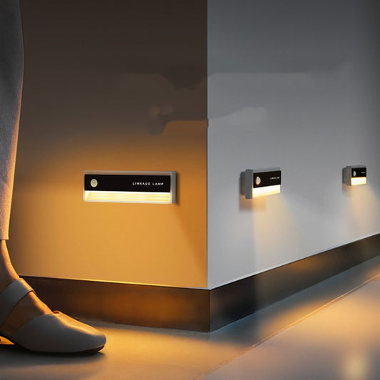 3PCS TW-L56 Linkage Human Body Induction Night Light USB Magnetic Corridor Lamp by bashfashion