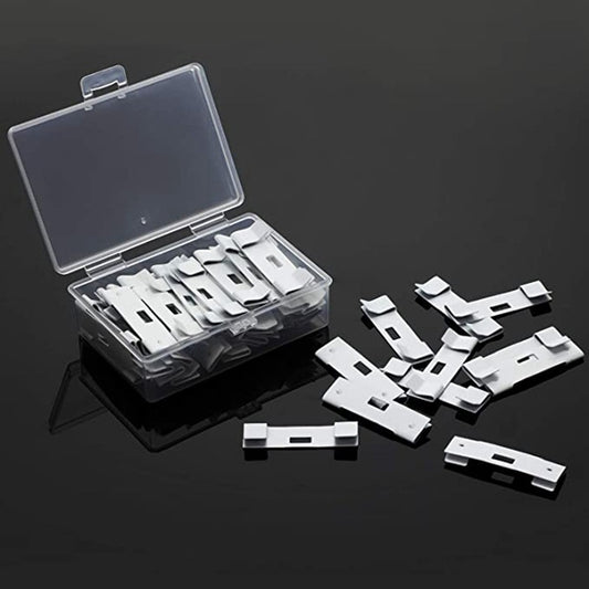 12 PCS / Set Venetian Blinds Metal Clip Hanging Piece Curtain Accessories(White) by bashfashion