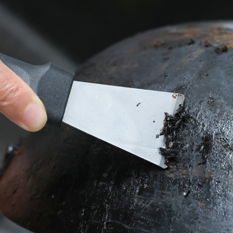 Hood Decontamination Cleaning Spatula Fridge Defrosting Tool(Stainless Steel Straight Blade) by bashfashion