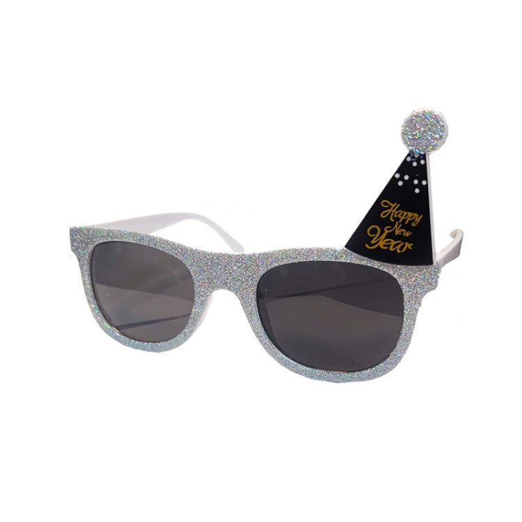 Christmas Weird Glasses Personalized Christmas Hair Clip, Color: Glitter Two Old Men by bashfashion