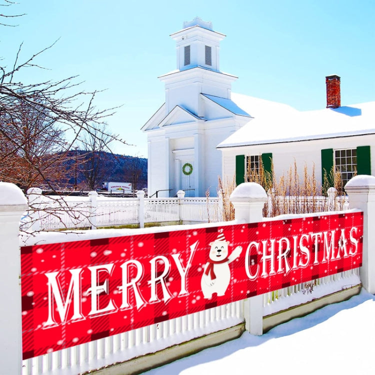 Christmas Patio Banner Party Decoration Supplies 50 x 250cm(Style 14) by bashfashion