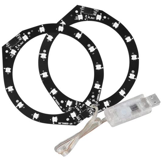 For PS5 RGB Lights Strips 8 Colors Multiple Decoration Led Lights with Remote Controller by bashfashion