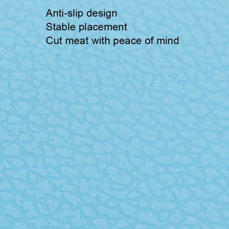 10 PCS Plastic Anti-Slip Kitchen Cutting Board(No. 2 Mud Gray) by bashfashion