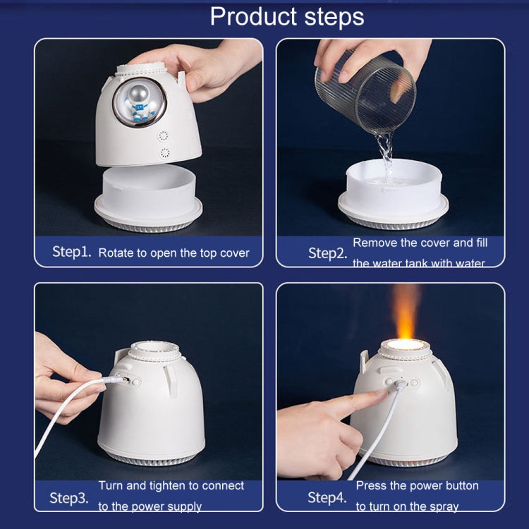 Enjoyplus SX-E338 USB Mini Return Cabin Humidifier Desktop Air Hydration Night Light(White) by Enjoyplus