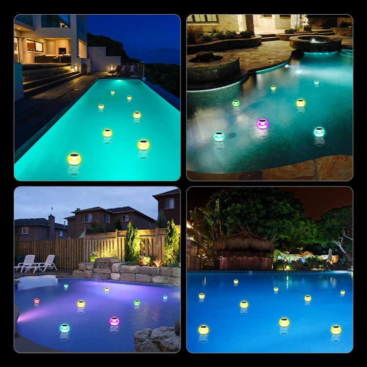 Solar Water Floating Lights Patio Pool Floating Landscape Decorative Lights(Three Light Mode) by bashfashion