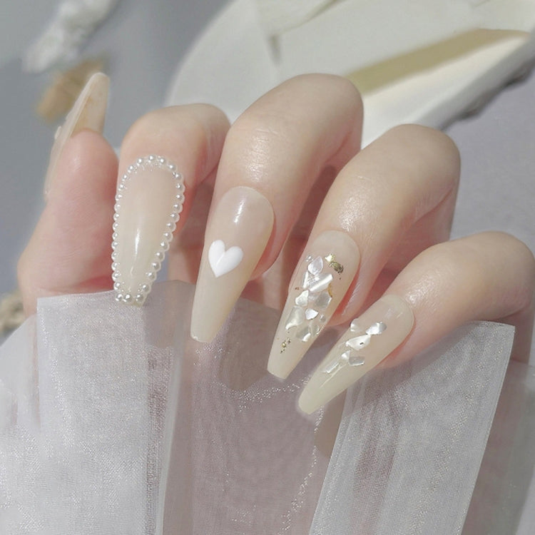 Nail Art Decoration Seashell Fragment Nail Decoration, Style: 02 Champagne by bashfashion