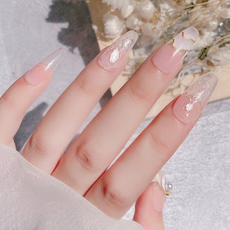 10 Boxes Velvet Shells Mica Piece Nail Stickers Nail Sequins Jewelry(02 Big Pieces) by bashfashion