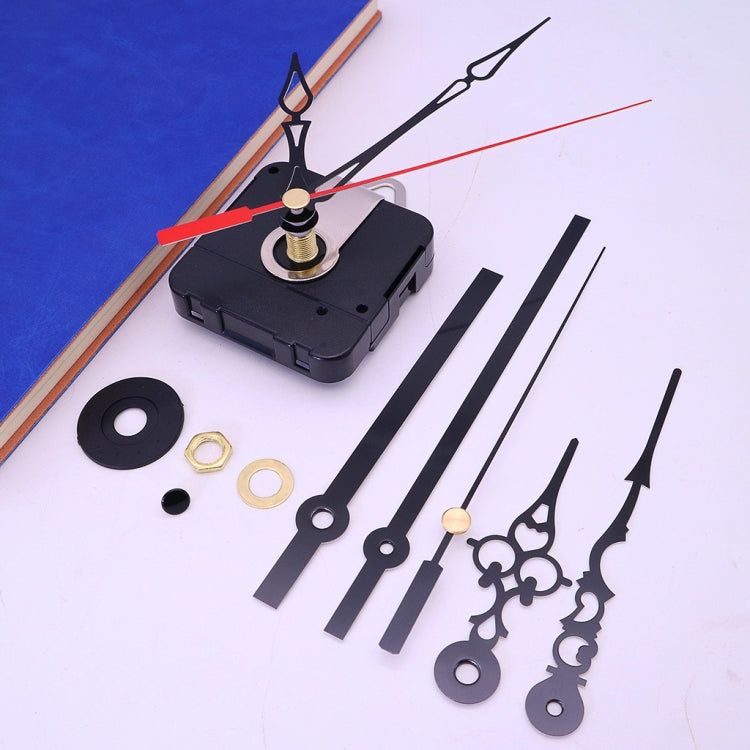 Shaft Length 17mm Quartz Clock Movement + 3 Sets Hands DIY Kit by bashfashion