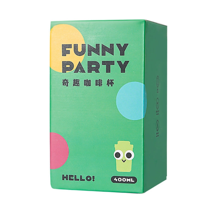 Cartoon Thermal Insulation Cup 316 Stainless Steel Coffee Mug Water Cup, Capacity: 400ml(Light Green) by bashfashion