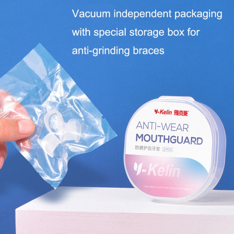 Y-Kelin Orthodontic Appliance Silicone Simulation Braces Anti-Molar Braces For Night(Transparent) by Y-Kelin