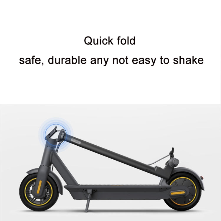 For Ninebot MAX G30 Electric Scooter Folding Spanner Buckle(Black) by bashfashion