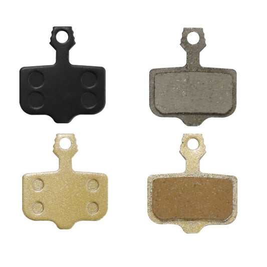Mountain Bike Resin Semi-Metal Brake Pads(Black) by bashfashion