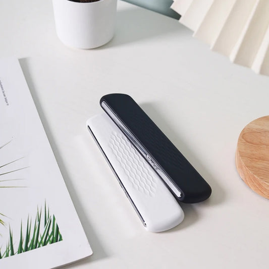 Soundproof Painless Bone Conduction Sleep Speaker Portable White Noise Sleeping Aid(Black) by bashfashion