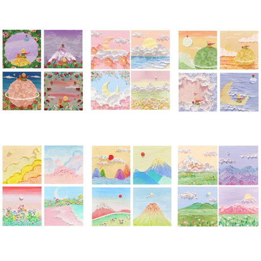 H034 10sets Tear-off Memo Pad Message Memo Handbook Decorative Stickers(Star Little Prince Series Random) by bashfashion