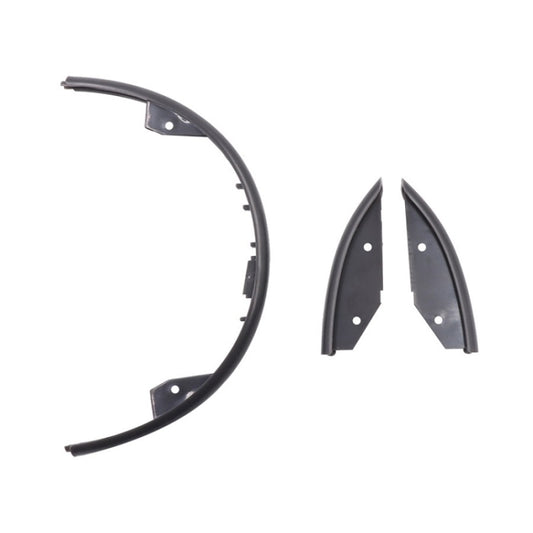 For Xiaomi Mijia M365 Side Protection Cover + Front Rear Bumper(Black) by bashfashion