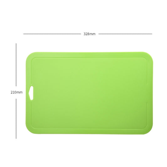 2pcs Baby Auxiliary Cutting Board Fruit and Vegetable Cutting Plastic Board(Green) by bashfashion