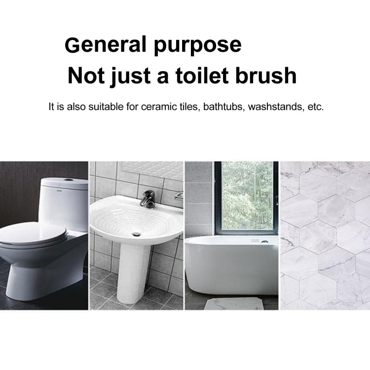 Pumice Toilet Brush Sink Scale Removal Rust Cleaning Brush Bathroom Oven Tile Stain Removal Stick(Grey) by bashfashion