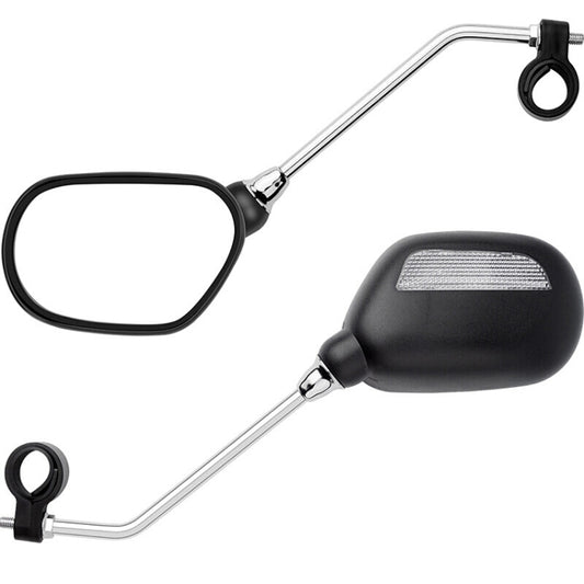 2pcs /Pair Bicycle Rearview Mirror Riding Mountain Car Reflector Bicycle Reversing Mirror by bashfashion