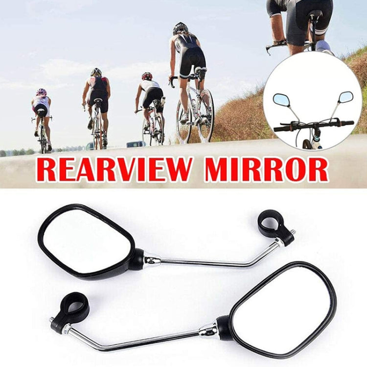2pcs /Pair Bicycle Rearview Mirror Riding Mountain Car Reflector Bicycle Reversing Mirror by bashfashion