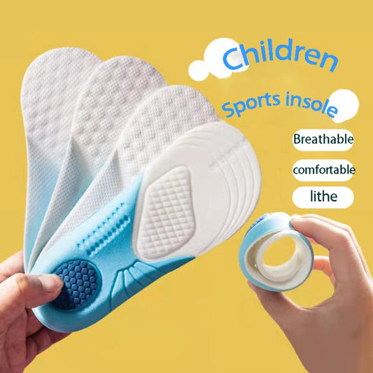 6pairs Children Foam Insoles Soft Breathable Cuttable Sports Insoles Upgrade(24-25) by bashfashion