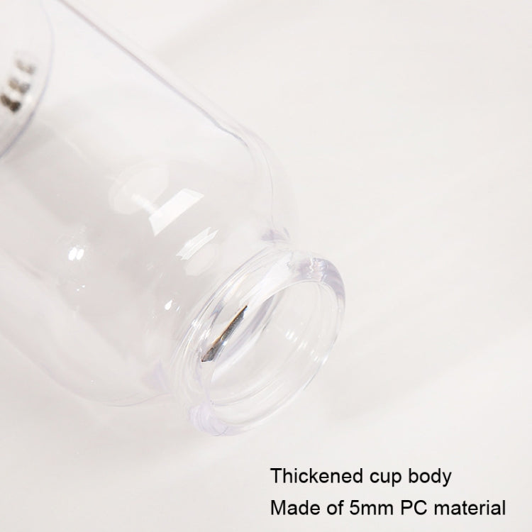 Bingo Mini Portable Juicer Home 6 Knife Head Charging Electric Juice Cup(Macaron Green) by Bingo