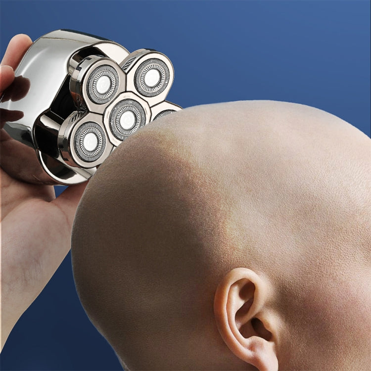 VGR V-395 2 in 1 Six-blades Intelligent Digital Display Electric Shaver by VGR