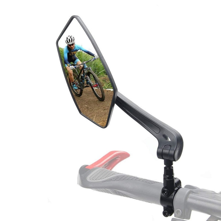 Mountain Bike High Definition Flat Reflective Rearview Mirror, Specification: 1 Pair by bashfashion