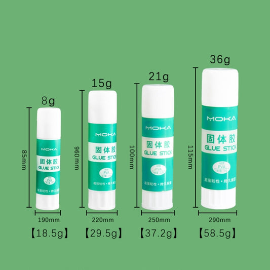 12pcs 21g MOKA Solid Glue Student Stationery Children Handmade Solid Glue Stick by MOKA