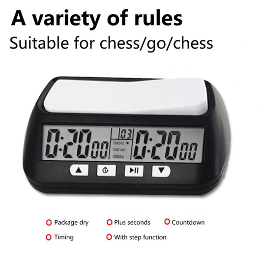YS YS-902 Chess Timer Chess Clock for Go Tournament(Yellow English Version) by YS